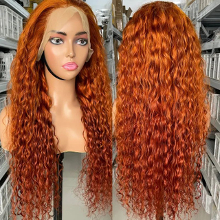 Cabello humano brasileño al por mayor 180% Densidad 13x4 Olada de agua sin glúer