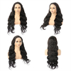 30 pulgadas 180 densidad 13x4 Cuerpo sin ondas sin glúer de encaje de encaje frontal transparente pelucas de cabello humano delantero para mujeres