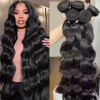 Angelbella Natural Natural Doble Doble Cutícula Virgen Virgen Olada Cuerpo Cabezas Vendedores Vendedores Extensión de cabello humano para mujeres