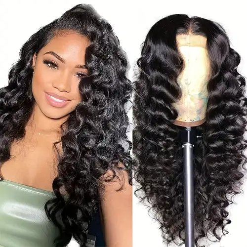 Angelbella 30 pulgadas 220% Densidad 13x6 HD Papelada de onda profunda sin glúeramiento Pelucir prejuicio Brasil Brasil Pelucas delanteras de encaje para mujeres negras