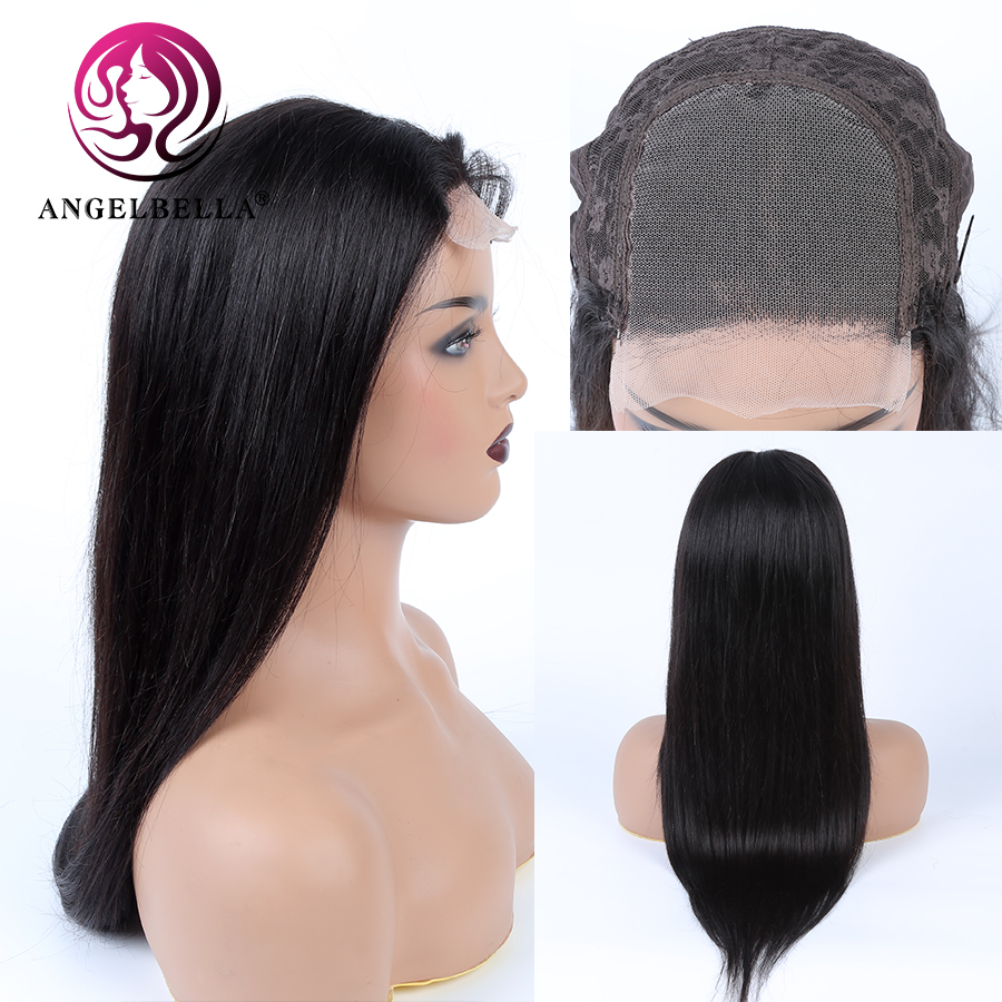 4x4 straight cabello humano peluca