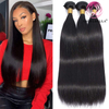 Angelbella DD Diamond Hair China al por mayor 1B# Rago Raw 100 ％ Remy Virgin Human Hair Bundles