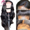 Angelbella DD Diamante Cabello Oavo Body Lace Front Human Hair Wigs Brasileño Remy 13x4 HD LAZA CONDERIORES