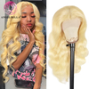 Angelbella Glory Virgin Hair Raw Human Hair 13x4 613# Body Wave HD Lace de encaje completo pelucas 
