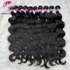 Puntos de cabello humano de alta calidad Remy onda corporal Doble dibujado Extensión del cabello humano para mujeres negras