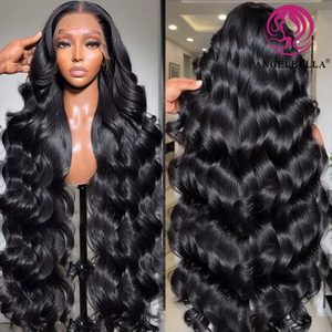 13x4 40 pulgadas HD Olada de cuerpo sin glúeramiento Cernera frontal Vendedores de cabello humano brasileño Largo ola de ola delantera pelucas delanteras para mujeres