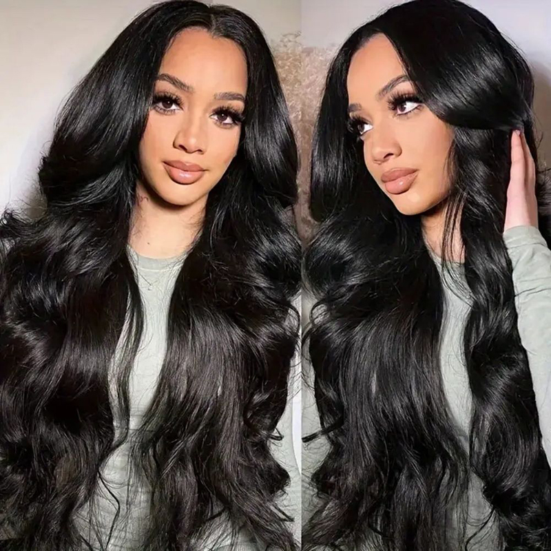 Angelbella 30 pulgadas 13x4 cabello humano transparente encaje suizo peluca frontal 180% de ola de ola de ola de ola de ondas para mujeres negras para mujeres negras