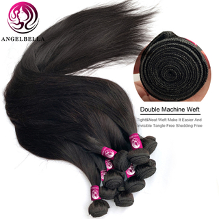 Venta al por mayor a granel 34 34 36 pulgadas los mejores paquetes largos de pelo humano en venta