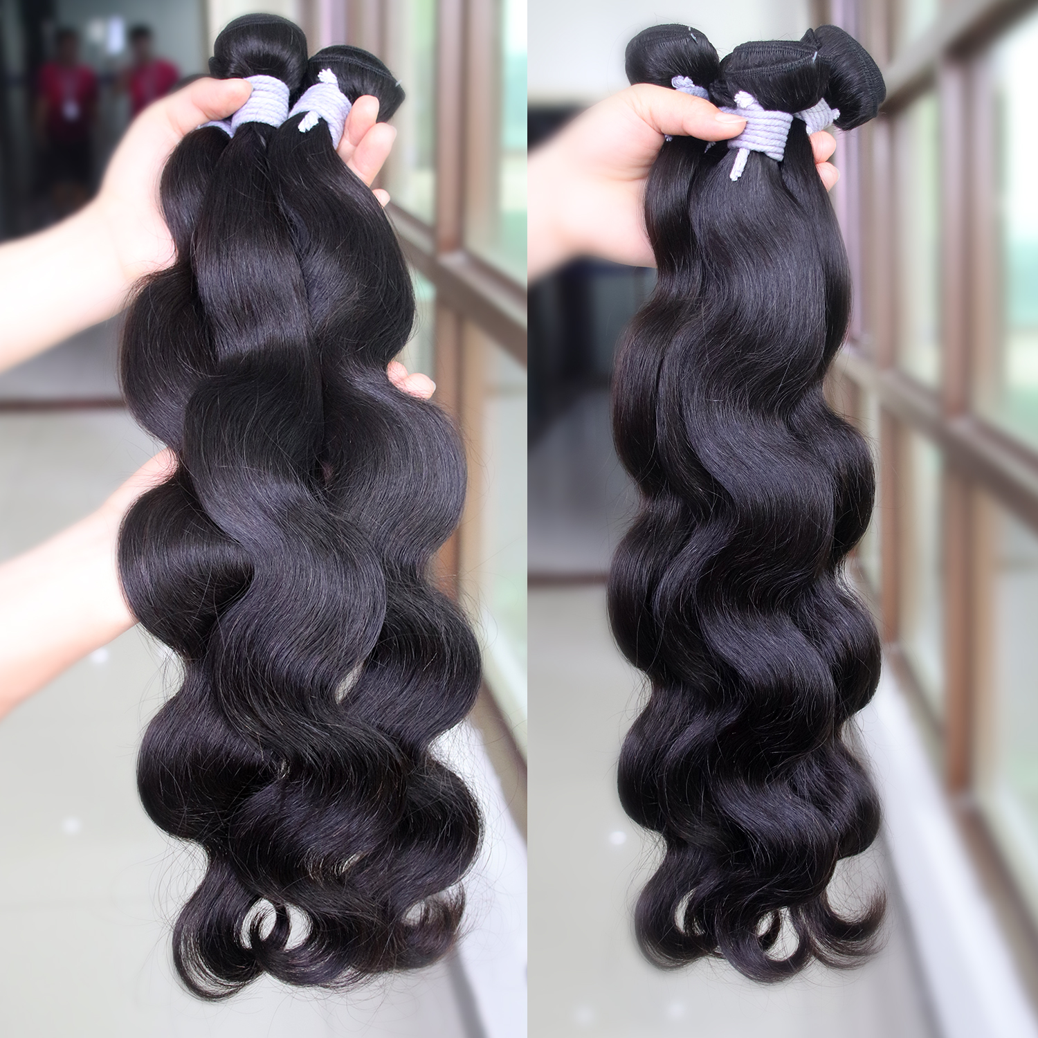 Paquete de ola de cuerpo 24 26 28 pulgadas Bundle de cabello humano 10 A GRENDIDOS Brasil Brasil Bundles 100% sin procesar Bundles Cabello humano