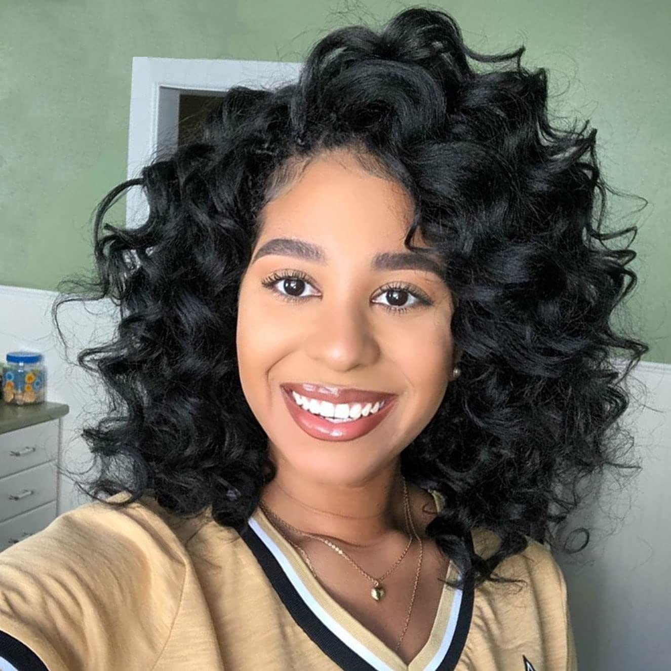 Paquetes de cabello crudo brasileño con paquetes de ondas sueltas de cierre 4x4