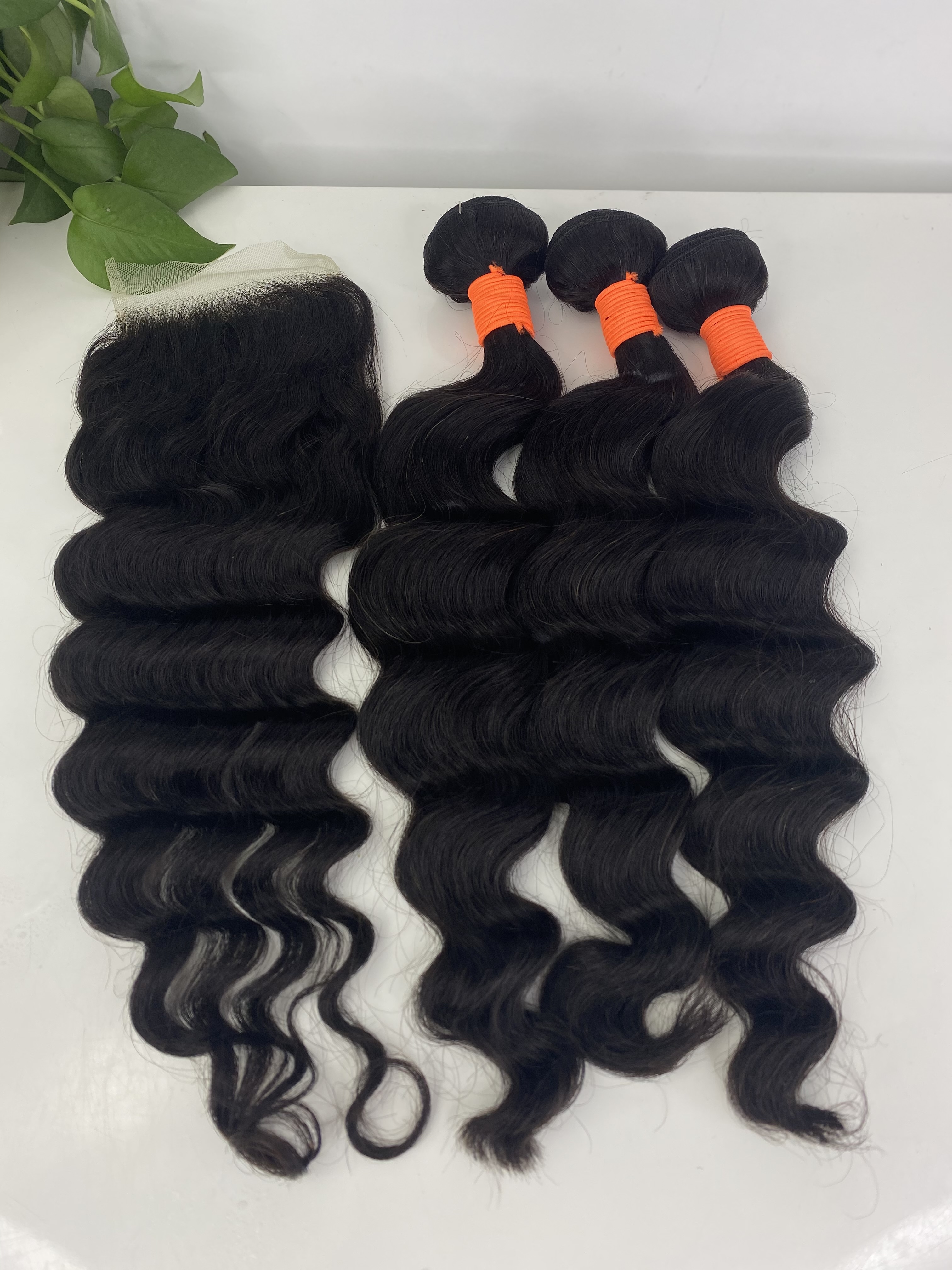 Remy Hair Bundle Bundles de cabello al por mayor Bundles de ondas oceánicas