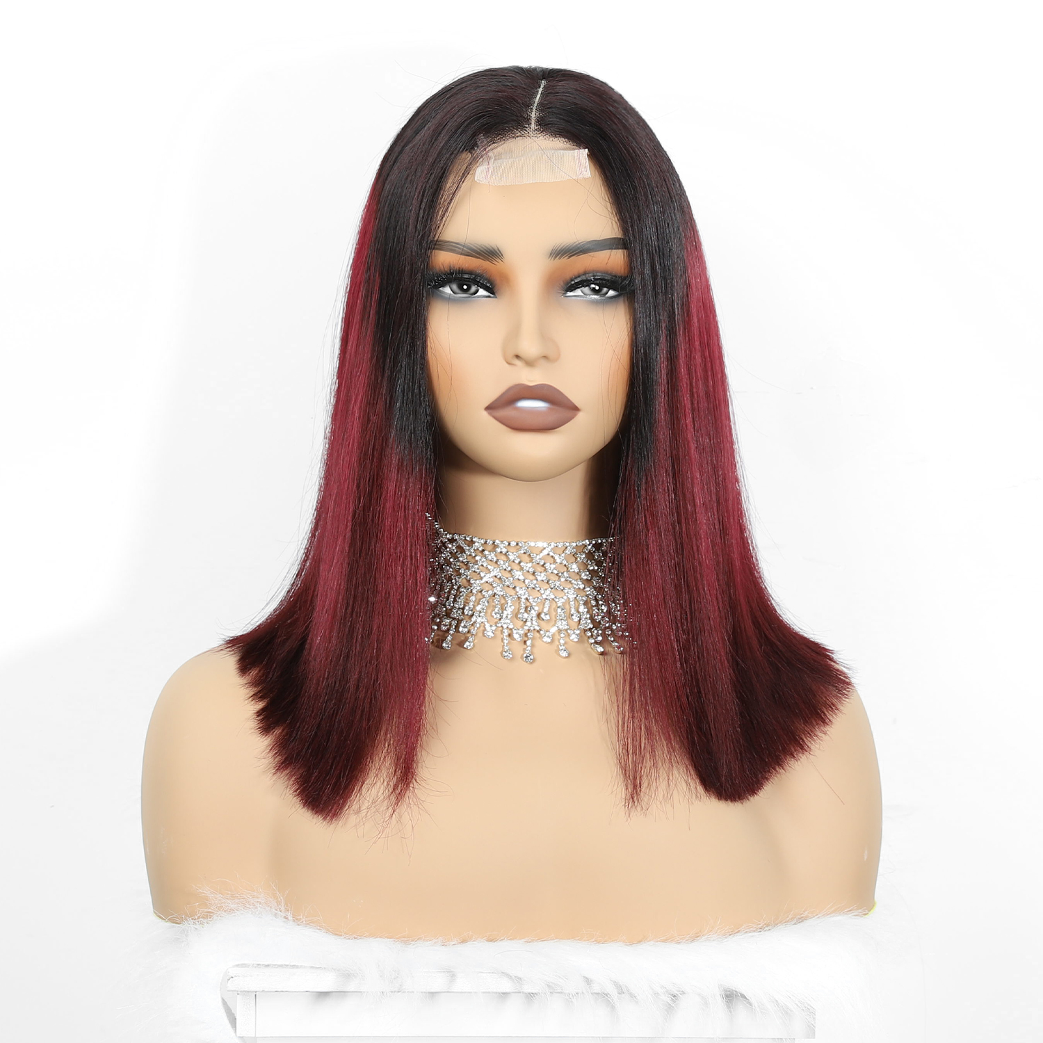  Angelbella DD Diamond Hair al por mayor bob bob de encaje delantero peluca de cabello humano