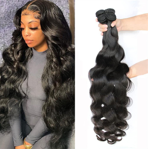 Angelbella al por mayor de alta calidad Brasil Remy Human Hair Natural Natural Doble Dibujado Extensión de cabello Bundles