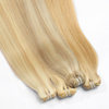 Extensión de cabello al por mayor 100% Cutícula alineada Cabello liso Extensiones de cabello ruso